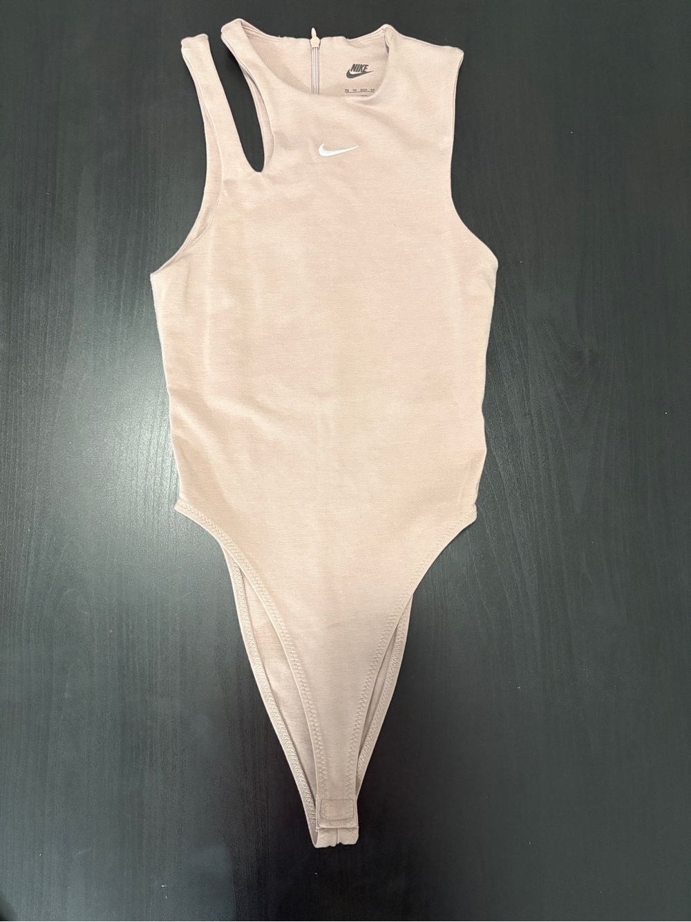 Nike One-Piece Bodysuit in Beige